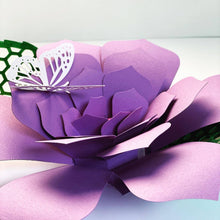 Load image into Gallery viewer, Blooming Flower Pop-Up Card