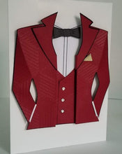 Load image into Gallery viewer, Suit/Tuxedo Birthday Card