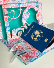 Load image into Gallery viewer, Customizable Passport Birthday Card