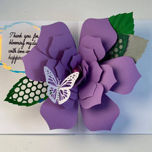 Load image into Gallery viewer, Blooming Flower Pop-Up Card