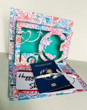 Load image into Gallery viewer, Customizable Passport Birthday Card
