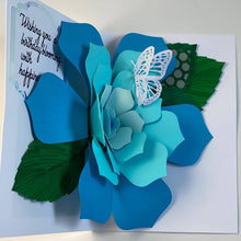 Load image into Gallery viewer, Blooming Flower Pop-Up Card