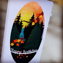 Load image into Gallery viewer, Autumn Happy Birthday Card