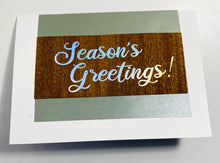 Load image into Gallery viewer, Snow globe Pop-Up Season's Greetings Card