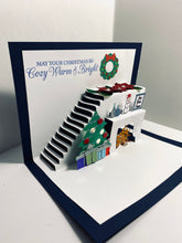 Load image into Gallery viewer, Cozy Fireplace Christmas Card