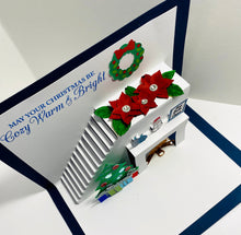 Load image into Gallery viewer, Cozy Fireplace Christmas Card