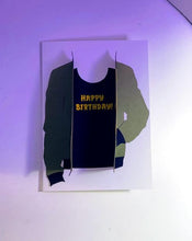Load image into Gallery viewer, Green Bomber Jacket Birthday Card
