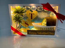 Load image into Gallery viewer, Custom Made Light Up Shadow Box Card