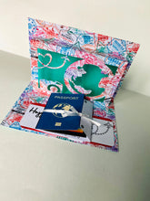 Load image into Gallery viewer, Customizable Passport Birthday Card