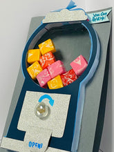 Load image into Gallery viewer, Working Candy Machine Card (Personalizable and Refillable)