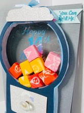 Load image into Gallery viewer, Working Candy Machine Card (Personalizable and Refillable)